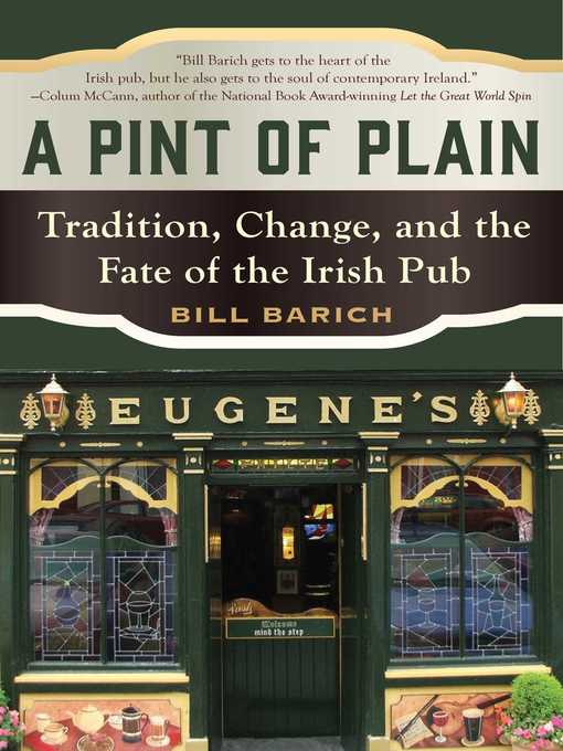 Title details for A Pint of Plain by Bill Barich - Available
